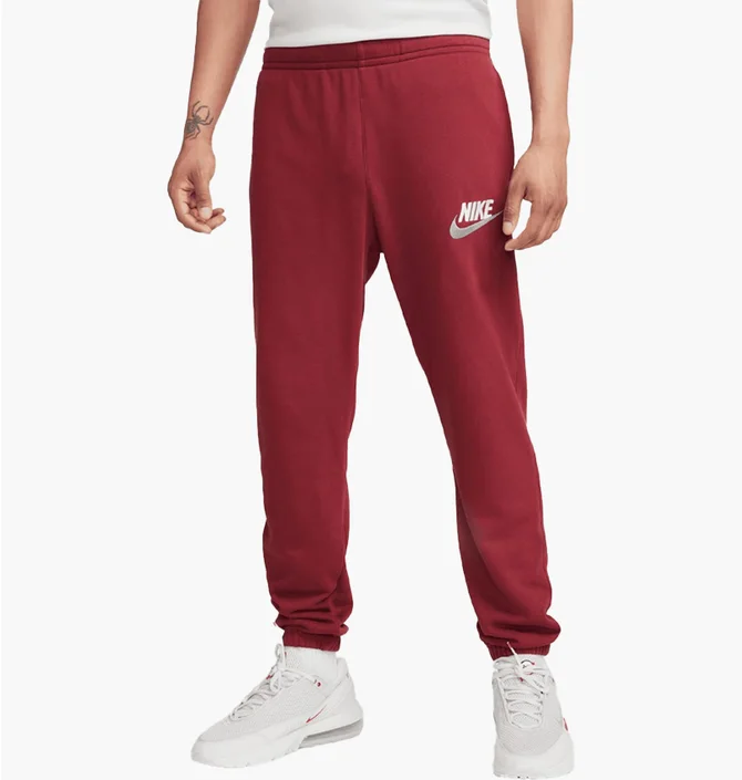 Штани чоловічі Nike Club Fleece+ French Terry Sweatpants Bordo FB7687-677