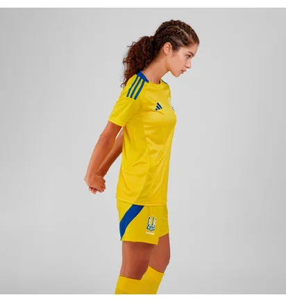 Футболка женская Adidas Ukraine 24 Performance Yellow IP2182