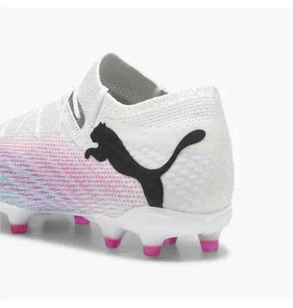 Бутсы унисекс Puma Future 7 Pro+ Fg/Ag White 107705-01