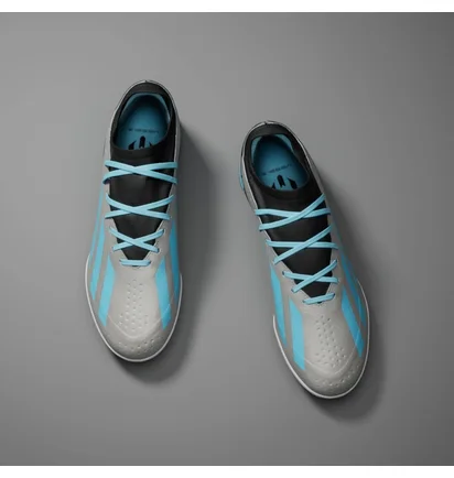 Сороконіжки унісекс Adidas X Crazyfast Messi.3 Turf Shoes Metallic IE4074