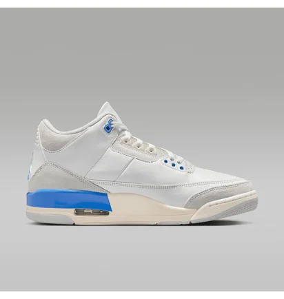 Кроссовки мужские Air Jordan 3 Lucky Shorts White CT8532-101