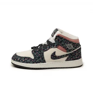 Кроссовки детские Air Jordan 1 Mid Se Beige/Black FJ3451-001
