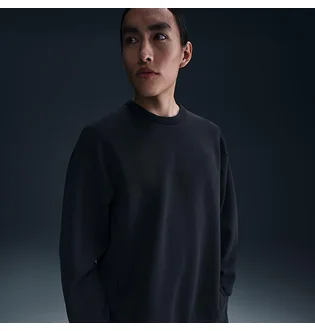 Світшот чоловічий Nike 24.7 Impossiblysoft Dri-Fit Crew Black HQ6964-010
