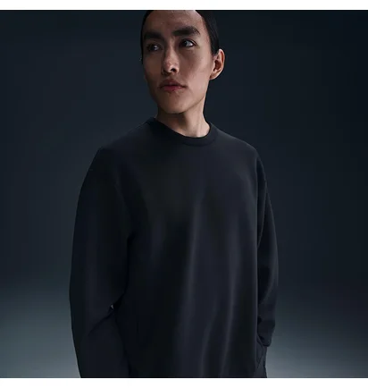 Свитшот мужской Nike 24.7 Impossiblysoft Dri-Fit Crew Black HQ6964-010
