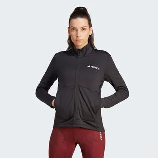 Олімпійка жіноча Adidas Terrex Multi Light Fleece Full-Zip Jacket Black IB1814