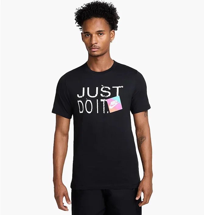 Футболка чоловіча Nike M Nsw Tee 6Mo Jdi Black HJ0563-010