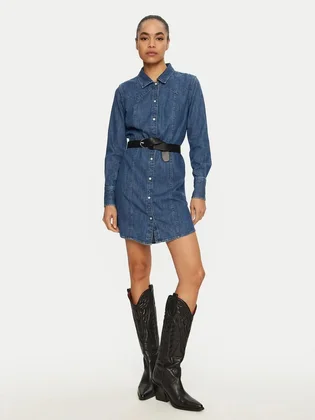 Плаття жіноче Wrangler Regular Ls Petrified Blue 112356498