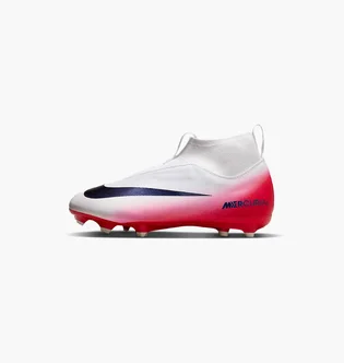 Бутсы детские Nike Zoom Mercurial Superfly 10 Academy Fg/Mg White/Pink HM8956-600