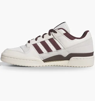 Кроссовки мужские Adidas Forum Low Cl White/Bordo JQ0206