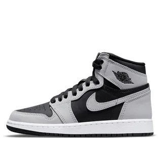Кросівки дитячі Air Jordan 1 Retro High Og Gs Black/Grey 575441-035