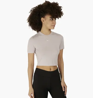 Футболка женская Nike Nsw Essential Slim Crop Tee Grey FB2873-019