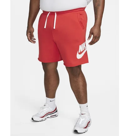 Шорти чоловічі Nike Club Alumni Hbr Ft Orange DX0502-657