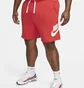Шорти чоловічі Nike Club Alumni Hbr Ft Orange DX0502-657