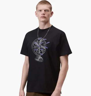 Футболка мужская Carhartt WIP Fan Black I036900-89XX