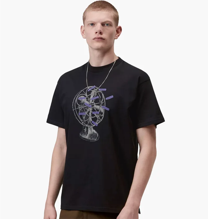 Футболка мужская Carhartt WIP Fan Black I036900-89XX