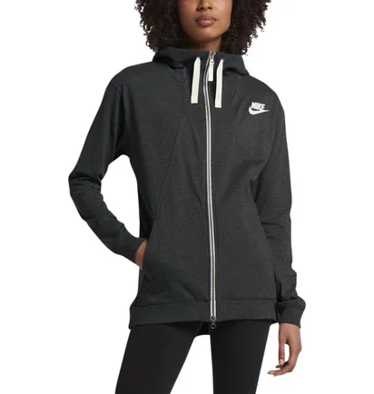 Толстовка жіноча Nike Gym Classic Full Zip Hoodie Black 854961-032
