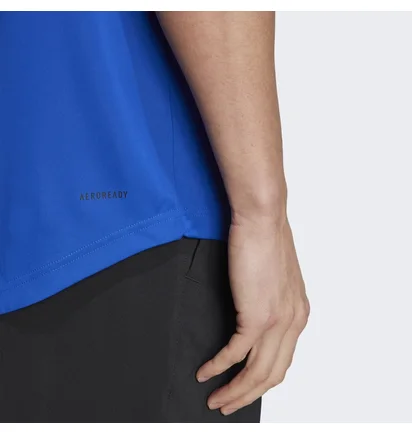 Футболка чоловіча Adidas Club 3-Stripes Tennis Tee Blue IJ4882