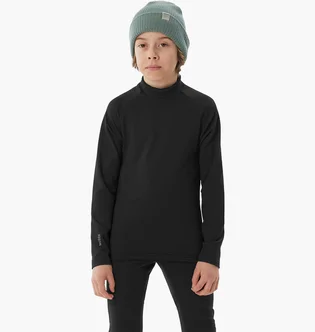 Лонгслив детский Wedze Ski Thermal Base Layer Black 8808978
