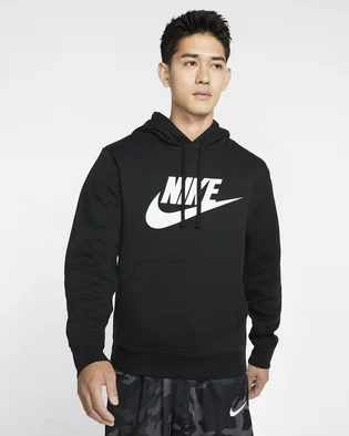 Худи мужское Nike Nsw Club Hoodie Black BV2973-010