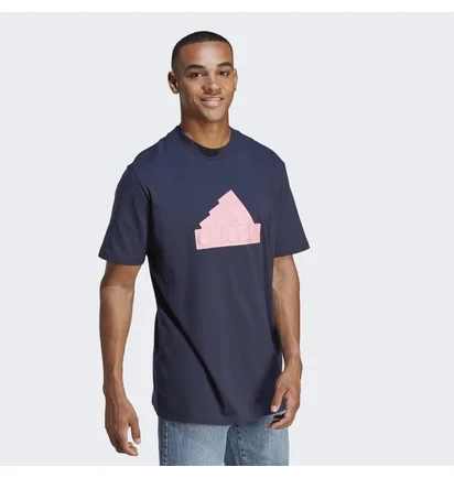 Футболка мужская Adidas Future Icons Badge Of Sport Tee Blue Ic3711