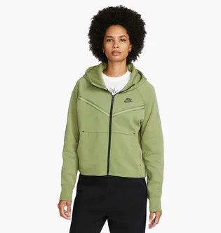 Толстовка жіноча Nike Sportswear Tech Fleece Windrunner Full-Zip Hoodie Olive Cw4298-334