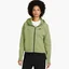 Толстовка женская Nike Sportswear Tech Fleece Windrunner Full-Zip Hoodie Olive Cw4298-334