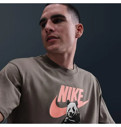 Футболка мужская Nike Nsw Tee Fw Mbr Cnct Fa25 Brown HQ9244-289