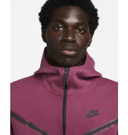 Толстовка чоловіча Nike Sportswear Tech Fleece MenS Full-Zip Hoodie Violet CU4489-653