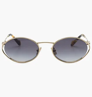 Сонцезахисні окуляри жіночі MIU MIU Grey/Gold 52YS-ZVN5D1-54