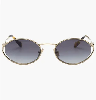 Солнцезащитные очки женские MIU MIU Grey/Gold 52YS-ZVN5D1-54