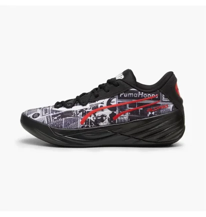Кросівки чоловічі Puma All-Pro Nitro™ Media Day Basketball Shoes Black/Blue 310395-01