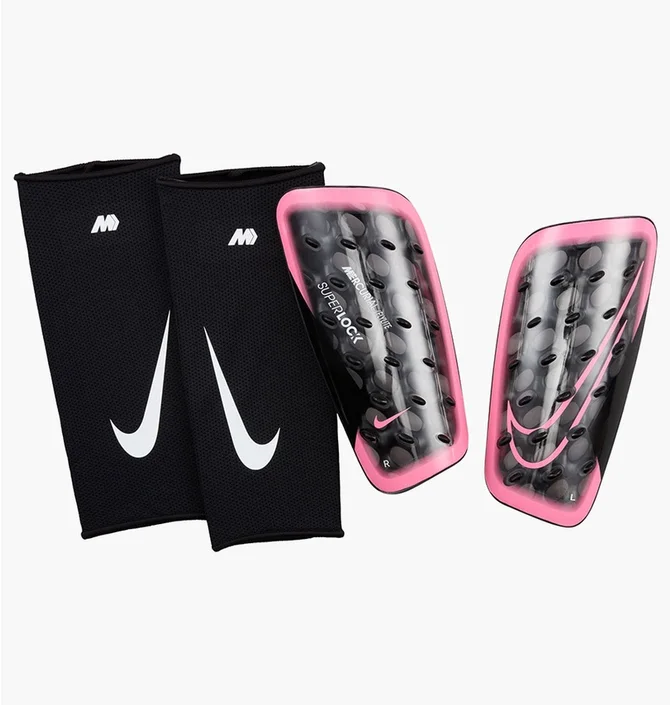 Щитки унісекс Nike Mercurial Fly Lite Super Lock Soccer Shin Guards Black/Pink DN3608-675