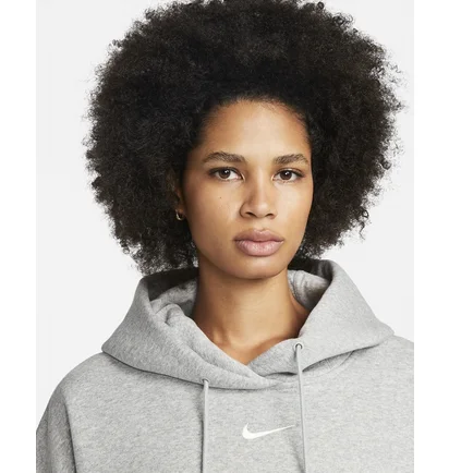 Худі жіноче Nike Sportswear Phoenix Fleece Over-Oversized Hoodie Grey Dq5858-063