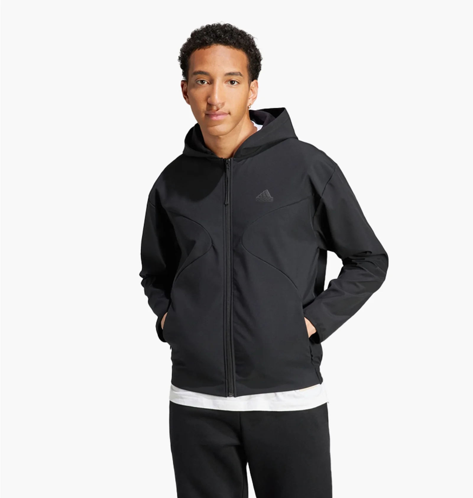 ᐉ Толстовка мужская Adidas City Escape Full-Zip Hoodie Black
