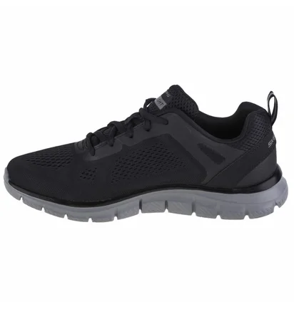 Кроссовки мужские Skechers Track Broader Black 232698-BKCC