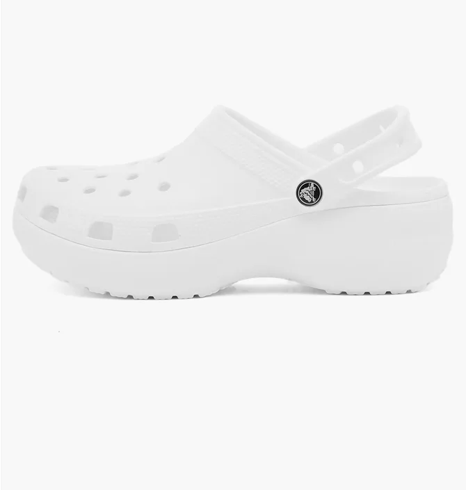 Сандали женские CROCS Classic Platform Clog W White 206750-100