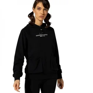 Худи женское Nike Swoosh Fleece Hoodie In Black DN4836-010