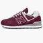 Кросівки чоловічі New Balance 574 Classic Gl Bordo ML574EVM
