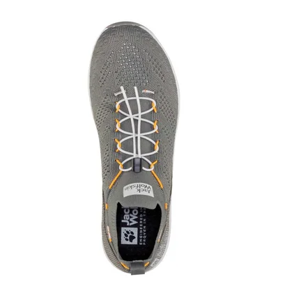 Кросівки чоловічі Jack Wolfskin Spirit Knit Low Grey 4056621-6737