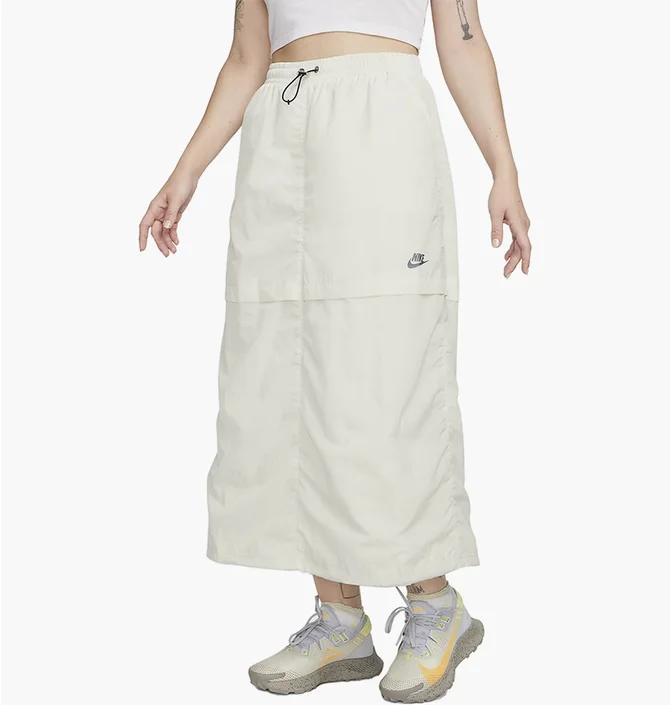 Юбка женская Nike Sportswear Woven Skirt Beige FQ1449-020