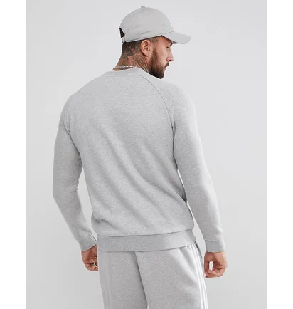 Свитшот мужской Adidas Trefoil Crew Grey Cy4573