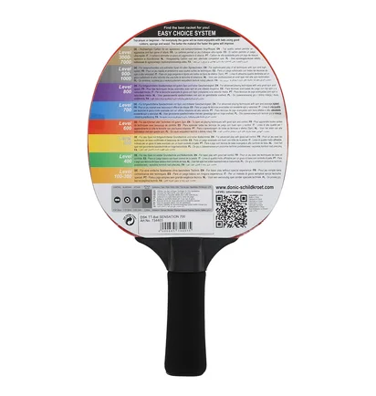 Ракетка для настольного тенниса Donic Sensation 700 Black/Red 734403
