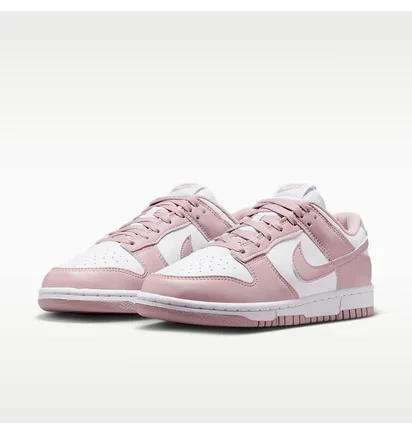 Кроссовки женские Nike Dunk Low White/Pink IM6572-103