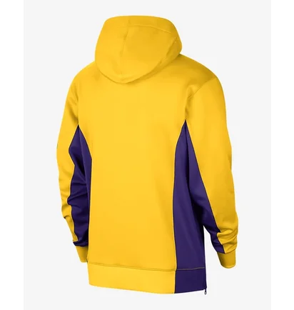 Толстовка мужская Nike Los Angeles Lakers Showtime Dri-Fit Nba Yellow DX9420-728