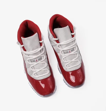 Кроссовки мужские Air Jordan 11 Retro White/Red Ct8012-116