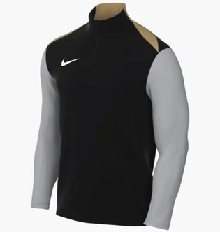 Кофта мужская Nike Academy Pro 24 Drill Top Black/Grey FD7667-011