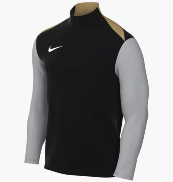Кофта чоловіча Nike Academy Pro 24 Drill Top Black/Grey FD7667-011