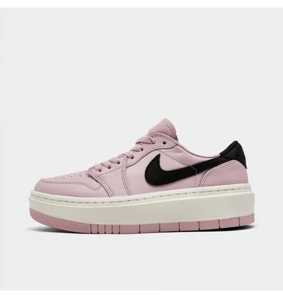 Кроссовки женские Air Jordan Retro 1 Elevate Low Casual Shoes Pink DH7004-501