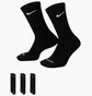 Шкарпетки унісекс Nike Evry Plus Cush Crew Black (3 пари) SX6888-010