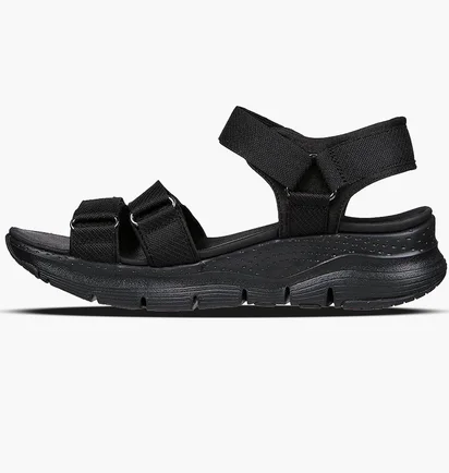 Сандали женские Skechers Arch Fit - Fresh Bloom Black 119305-BBK